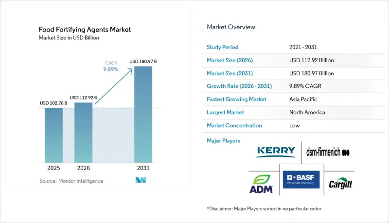Food Fortifying Agents - Market - IMG1