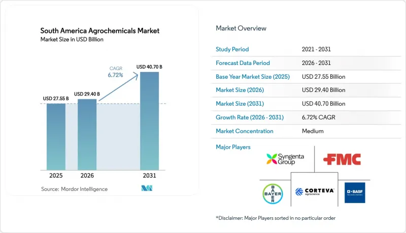 South America Agrochemicals - Market - IMG1