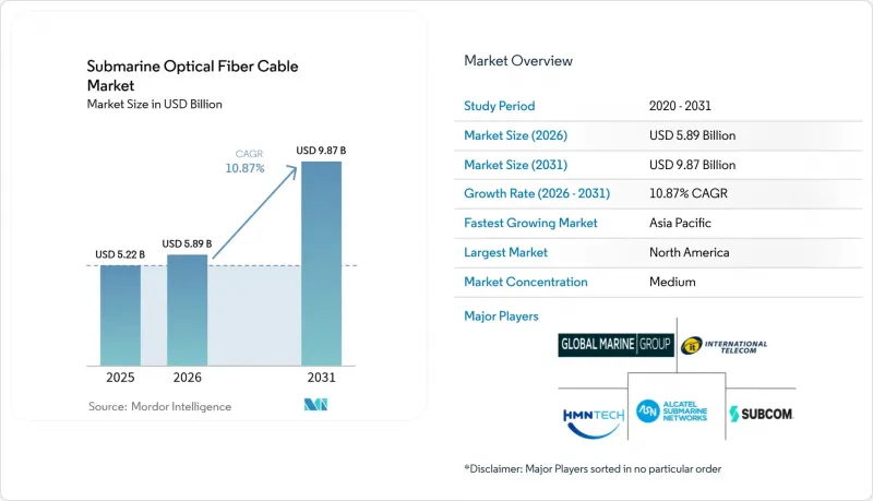 Submarine Optical Fiber Cable - Market - IMG1