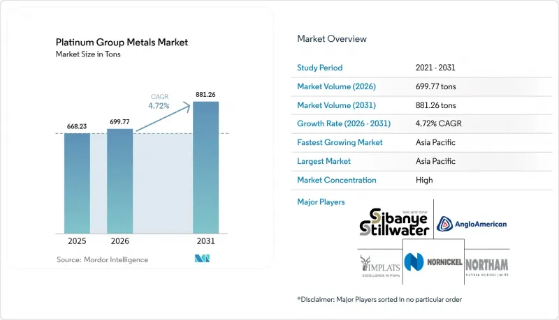 Platinum Group Metals - Market - IMG1