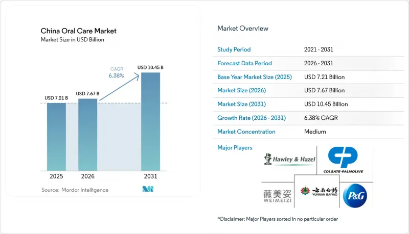 China Oral Care - Market - IMG1