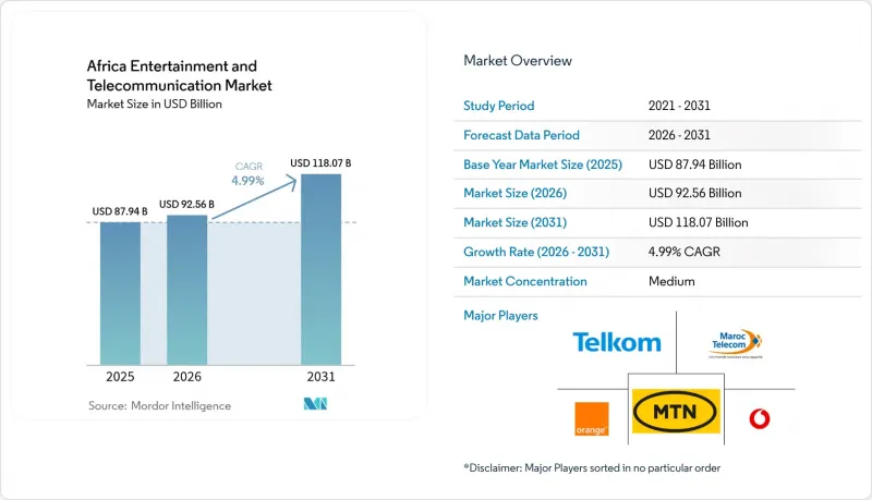Africa Entertainment And Telecommunication - Market - IMG1