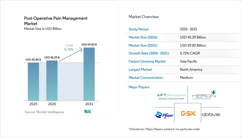 Post-Operative Pain Management - Market - IMG1
