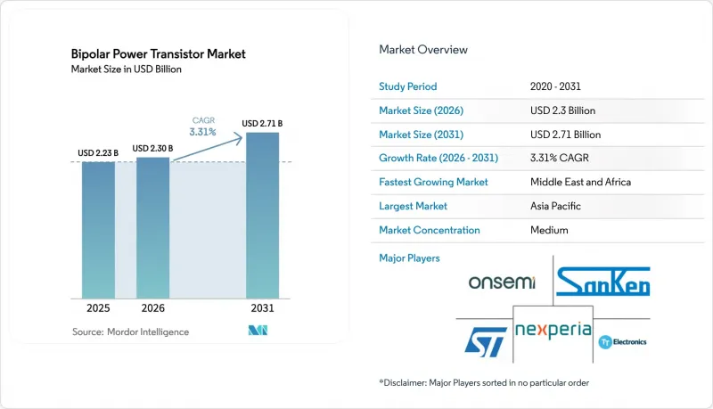 Bipolar Power Transistor - Market - IMG1