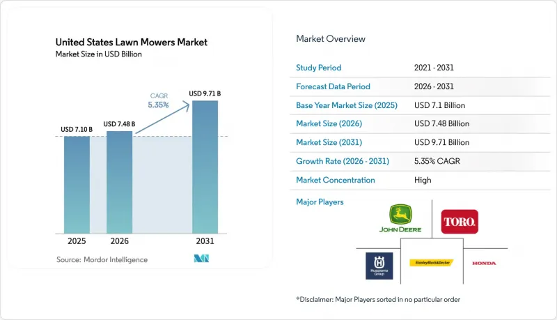 United States Lawn Mowers - Market - IMG1
