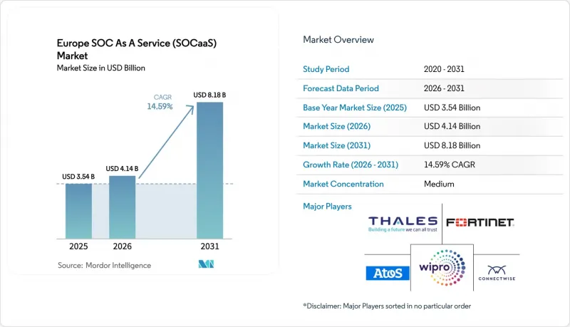 Europe SOC As A Service (SOCaaS) - Market - IMG1