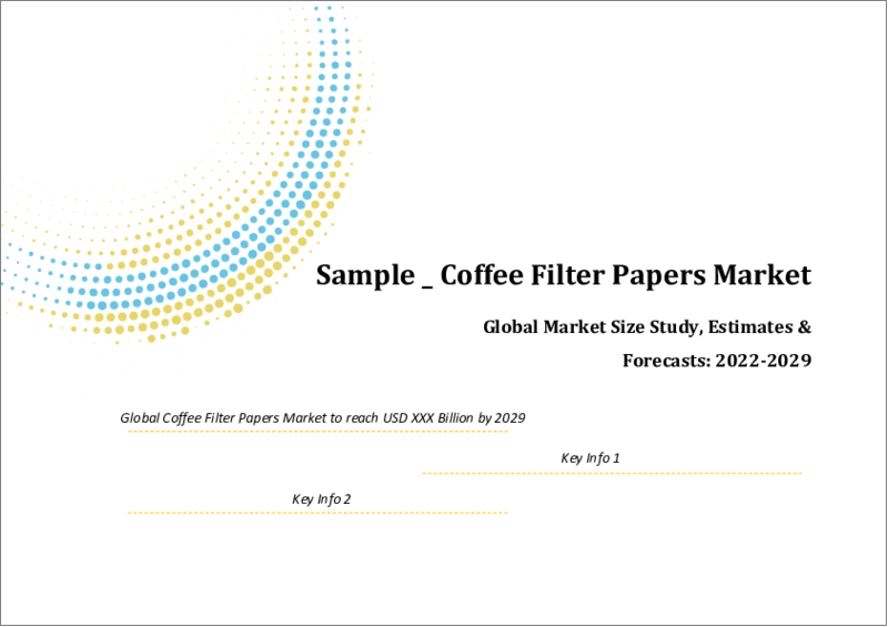 Global Coffee Filter Papers Market Size study, by Product Type by Material Type by Thickness by End-Use and Regional Forecasts 2021-2027