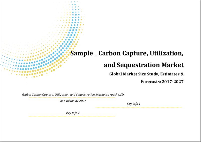 Global Carbon Capture, Utilization, and Sequestration Market Size study, by Service, End-Use Industry and Regional Forecasts 2021-2027