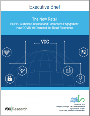 The New Retail - BOPIS, Curbside Checkout and Contactless Engagement: How COVID-19 Disrupted the Retail Experience