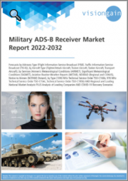 Military ADS-B Receiver Market Report 2022-2032: Forecasts by Advisory Type (FISB, TIS-B), by Aircraft Type, by Services, by Type, Regional & Leading National Market Analysis, Leading Companies, and COVID-19 Recovery Scenarios