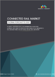 Connected Rail Market by Service (Passenger Mobility, PIS, Train Tracking & Monitoring, Automated Fare Collection, Predictive maintenance, Freight Management), Rail Signaling System (PTC, CBTC & ATC), Rolling Stock and Region - Global forecast to 2027