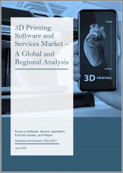 3D Printing Software and Services Market - A Global and Regional Analysis: Focus on Software, Service, Application, End-Use Industry, and Region - Analysis and forecast, 2022-2031