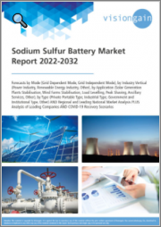 Sodium Sulfur Battery Market Report 2022-2032: Forecasts by Mode (Grid Dependent/Independent), by Industry Vertical, by Application, by Type, Regional & Leading National Market Analysis, Leading Companies, and COVID-19 Recovery Scenarios