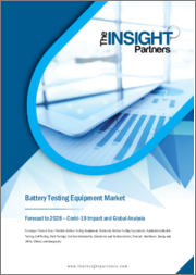 Battery Testing Equipment Market Forecast to 2028 - COVID-19 Impact and Global Analysis By Product Type, Application, and End User and Others