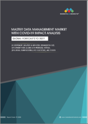 Master Data Management Market by Component, Organization Size (SMEs & Large Enterprises), Deployment Mode (Cloud & On-premises), Vertical (BFSI & Healthcare), and Region (North America, Europe, APAC, MEA, Latin America) - Global Forecast to 2027