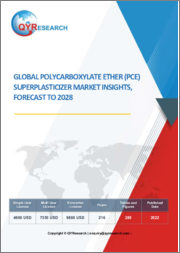 Global Polycarboxylate Ether (PCE) Superplasticizer Market Insights, Forecast to 2028
