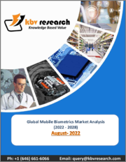 Global Mobile Biometrics Market Size, Share & Industry Trends Analysis Report By Industry, By Technology, By Authentication Mode, By Component, By Regional Outlook and Forecast, 2022 - 2028