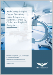 Ambulatory Surgical Center Operating Room Integration Systems Market - A Global and Regional Analysis: Focus on Component Type, Center Type, and Regional Analysis - Analysis and Forecast, 2022-2032