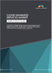 Cloud Managed Services Market by Service Type (Managed Business, Managed Network, Managed Security, Managed Infrastructure, Managed Mobility), Organization Size, Vertical (BFSI, Telecom, Retail & Consumer Goods, IT) and Region - Global Forecast to 2027