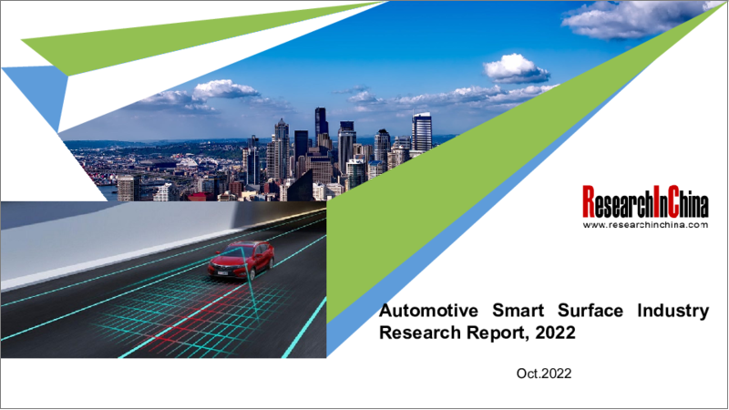 Automotive Smart Surface Industry Research Report, 2022