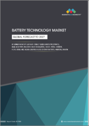 Battery Technology Market by Lithium-ion Type (Lithium Cobalt Oxide, Li-Iron Phosphate), Lead-Acid Type (Flooded, Valve Regulated), Nickel Metal Hydride, Flow, Metal-Air, Nickel-Cadmium & Solid State Battery), Vertical, Region - Global Forecast to 2027