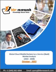 Global Cloud Mobile Backend as a Service Market Size, Share & Industry Trends Analysis Report By Application, By Organization Size, By Vertical, By Regional Outlook and Forecast, 2022 - 2028