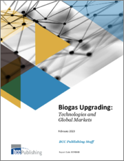 Biogas Upgrading: Technologies and Global Markets