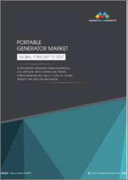 Portable Generator Market by Application (Emergency, Prime/Continuous), Fuel (Gasoline, Diesel, Natural Gas, Others), Power Rating (Below 5 kW, 5 - 10 kW, 10 - 20 kW), Product type, End user and Region - Global Forecast to 2027