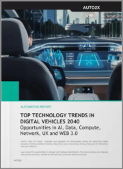 Top Technology Trends in Digital Vehicles 2040: Opportunities in AI, Data, Compute, Network, UX, Web3