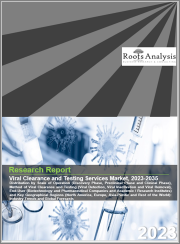 Viral Clearance and Viral Testing Services Market - Distribution by Scale of Operation, Method of Viral Clearance and Testing, End-User and Key Geographical Regions : Industry Trends and Global Forecasts, 2023-2035