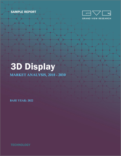 3D Display Market Size, Share & Trends Analysis Report By Product (Volumetric Display, Stereoscopic Display, Head Mounted Display), By Technology, By Application, By Region, And Segment Forecasts, 2023 - 2030
