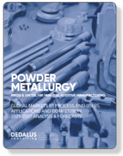 Powder Metallurgy, Powder Injection Molding (PIM), Additive Manufacturing (AM), & Related Markets - Global Markets, End-Users & Applications: 2021-2027 Analysis & Forecasts