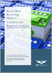 Black Mass Recycling Market - A Global and Regional Analysis: Focus on Application, Battery Source, Technology, Recovered Metal, and Region - Analysis and Forecast, 2022-2031