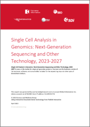 Single Cell Analysis in Genomics: Next-Generation Sequencing and Other Technology, 2023-2027