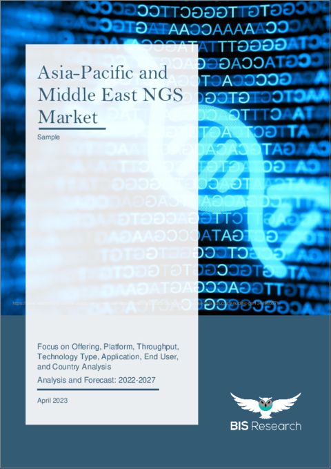Asia-Pacific and Middle East NGS Market: Focus on Offering, Platform, Throughput, Technology Type, Application, End User, and Country Analysis - Analysis and Forecast, 2022-2027