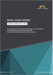 Retail Cloud Market by Component (Solutions and Services), Service Model (SaaS, PaaS, and IaaS), Deployment Model (Public, Private, and Hybrid Cloud), Organization Size (SMEs and Large Enterprises) and Region - Global Forecast to 2028