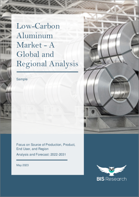 Low-Carbon Aluminum Market - A Global and Regional Analysis: Focus on Source of Production, Product, End User, and Region - Analysis and Forecast, 2022-2031