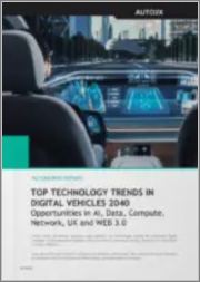 Major Technology Trends in Digital Vehicles 2040: Opportunities in AI, Data, Compute, Network, UX, Web3