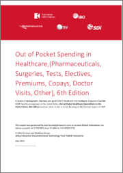 Out of Pocket Spending in Healthcare, (Pharmaceuticals, Surgeries, Tests, Electives, Premiums, Copays, Doctor Visits, Other), 6th Edition