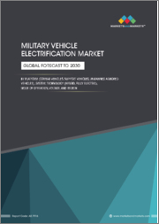 Military Vehicle Electrification Market by Platform (Combat Vehicles, Support Vehicles, Unmanned Armored Vehicles), System, Technology (Hybrid, Fully Electric), Mode of operation, Voltage Type and Region - Global Forecast to 2030