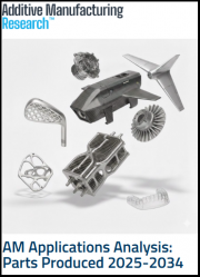 표지：AM(적층 가공) 응용 분석 : 생산 부품(2025-2034년)