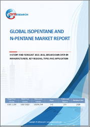 Global Isopentane and n-pentane Market Report, History and Forecast 2021-2032