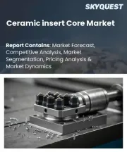 Ceramic insert Core Market Size, Share, and Growth Analysis, By Material Grade, By Manufacturing Process (Dry Pressing, Ceramic Injection Molding ), By Geometry/Complexity, By Application Domain, By Region - Industry Forecast 2026-2033