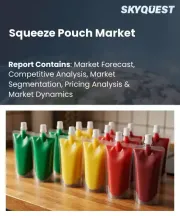 Squeeze Pouch Market Size, Share, and Growth Analysis, By Material Type (Plastic Pouches, Compostable Materials), By Closure Type (Spout Pouches, Zip Lock Pouches), By Application, By End User, By Region - Industry Forecast 2026-2033