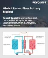 Redox Flow Battery Market Size, Share, and Growth Analysis, By Flow Battery Type, By Application, By Storage Duration, By Power Rating, By End-User, By Region - Industry Forecast 2026-2033