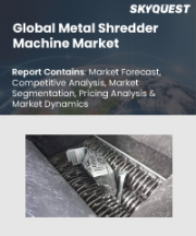 Metal Shredder Machine Market Size, Share, and Growth Analysis, By Machine Type, By Power Source, By Material Type Processed, By End Use Industry, By Region - Industry Forecast 2026-2033