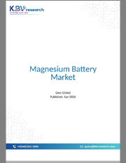 Global Magnesium Battery Market Size, Share & Industry Analysis Report By Type, By Application, By Regional Outlook and Forecast, 2026 - 2033