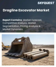 Dragline Excavator Market Size, Share, and Growth Analysis, By Propulsion & Mobility Type, By Volumetric Bucket Capacity, By End-Use Industry, By Distribution Channel, By Region - Industry Forecast 2026-2033
