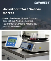 Hematocrit Test Devices Market Size, Share, and Growth Analysis, By Product Portfolio Segment (Hematocrit Analyzers & Instruments, Consumables), By Test Methodology, By End-User, By Distribution Channel, By Region - Industry Forecast 2026-2033