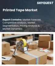 Printed Tape Market Size, Share, and Growth Analysis, By Product Type, By Material Type, By Printing Technology, By Adhesive Type, By Application, By End-Use Industry, By Region - Industry Forecast 2026-2033